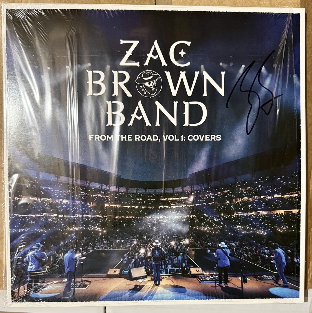 Zac Brown Signed Album "From The Road - Volume 1" Vinyl Album #01 - Beckett COA